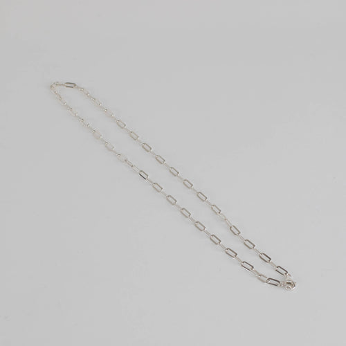 Monica Vinader Silver Paperlink Chain Necklace