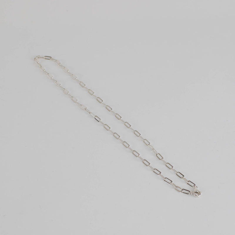 Monica Vinader Silver Paperlink Chain Necklace