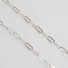 Monica Vinader Silver Paperlink Chain Necklace
