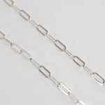 Monica Vinader Silver Paperlink Chain Necklace