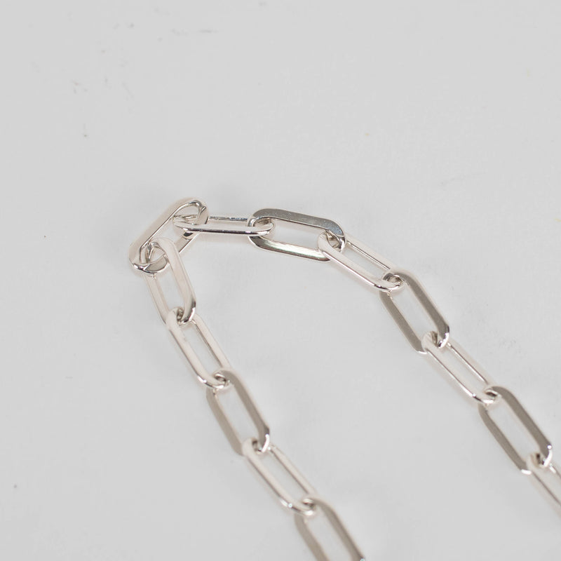 Monica Vinader Silver Paperlink Chain Necklace