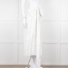 Cecilie Bahnsen White Cotton Belted Full Skirt