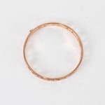 Coach Rose Gold Kissing C Bangle