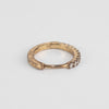 Otiumberg Yellow Gold and Diamond Hoop