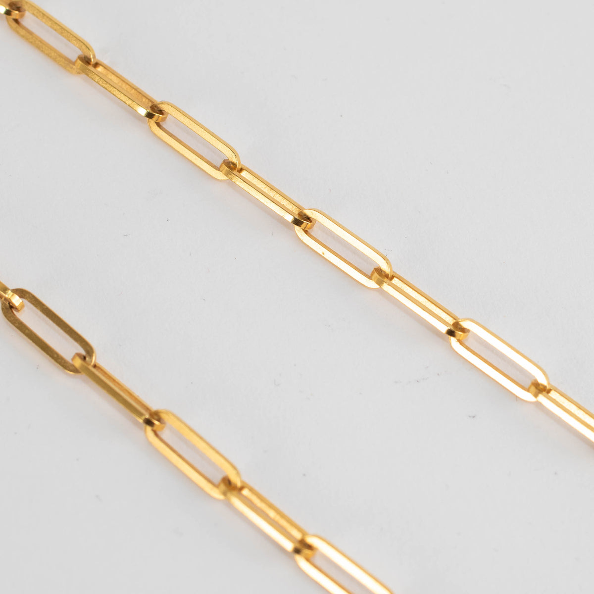 Otiumberg Gold Vermeil Paperclip Necklace