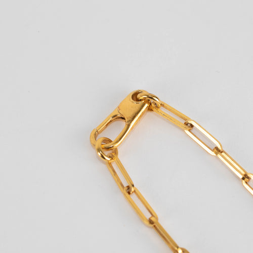 Otiumberg Gold Vermeil Paperclip Necklace