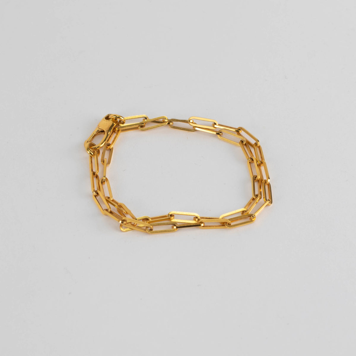 Otiumberg Gold Vermeil Paperclip Necklace