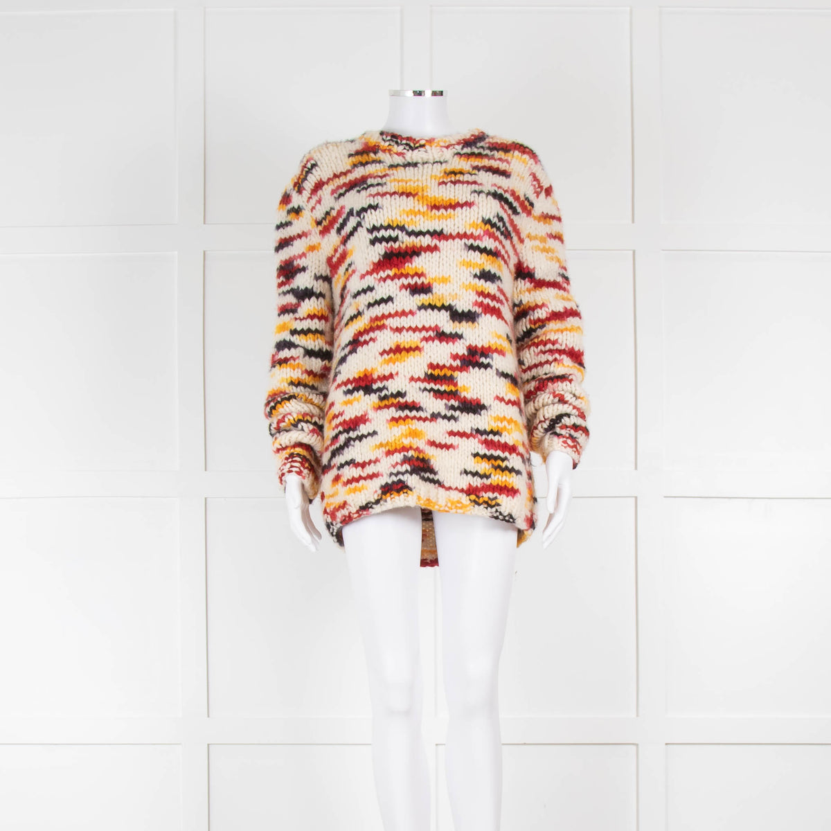 Gabriela Hearst Multi-Coloured Cashmere Knit Lawrence Sweater