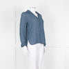 Baum Und Pferdgarten Blue Cream Navy Print Blouse