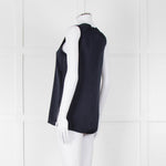 Rag & Bone Navy Sleeveless Silk Feel Vest Top