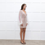 Nadine Merabi White Maya Dress