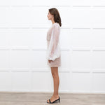 Nadine Merabi White Maya Dress