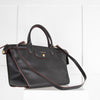 Longchamp Black Leather Le Pliage Heritage Tote