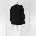 Pangaia Black Jersey Cotton Sweatshirt