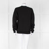 Pangaia Black Jersey Cotton Sweatshirt