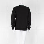 Pangaia Black Jersey Cotton Sweatshirt