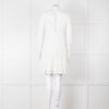 Claudie Pierlot White Long Sleeve Mini Dress