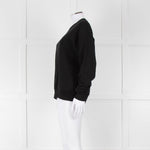 Pangaia Black Jersey Cotton Sweatshirt