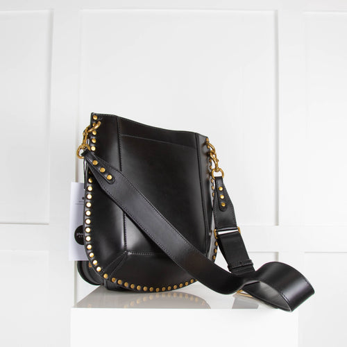 Isabel Marant Black  'Oskan New' Shoulder Bag