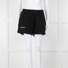 Pangaia Black Cotton Jersey Shorts