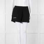 Pangaia Black Cotton Jersey Shorts