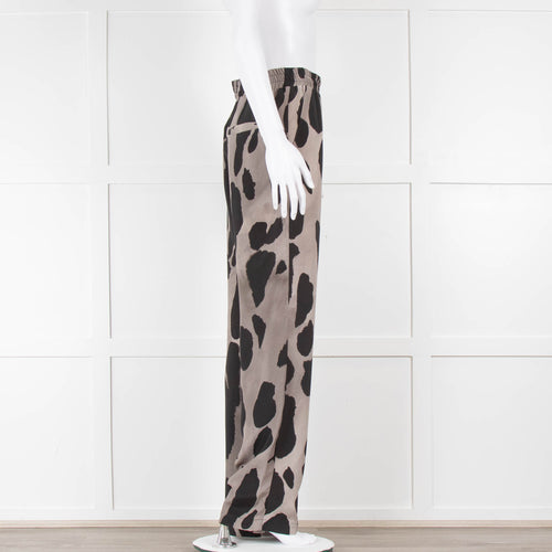 Raey Silk Patterned Elasticated Trousers