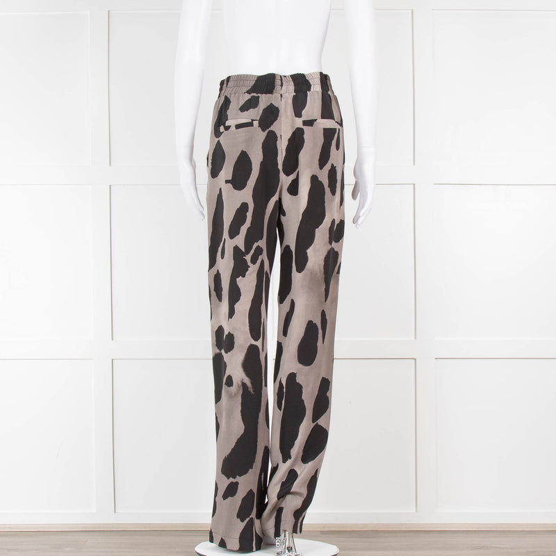 Raey Silk Patterned Elasticated Trousers