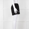 Pangaia Black Cotton Jersey Shorts