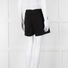Pangaia Black Cotton Jersey Shorts