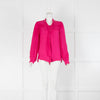 Zadig Voltaire Pink Neck Tie Long Sleeve Blouse