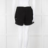 Pangaia Black Cotton Jersey Shorts