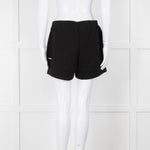 Pangaia Black Cotton Jersey Shorts