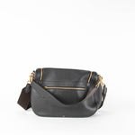 Anya Hindmarch Black Vere Shoulder Bag with Multiple Straps