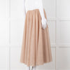 Raey Nude Net Tulle Full Circle Maxi Skirt