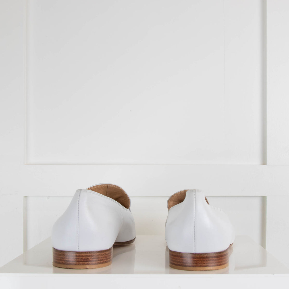 Gianvito Rossi White Loafer