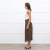 Really Wild Khaki Small Floral Print Skirt