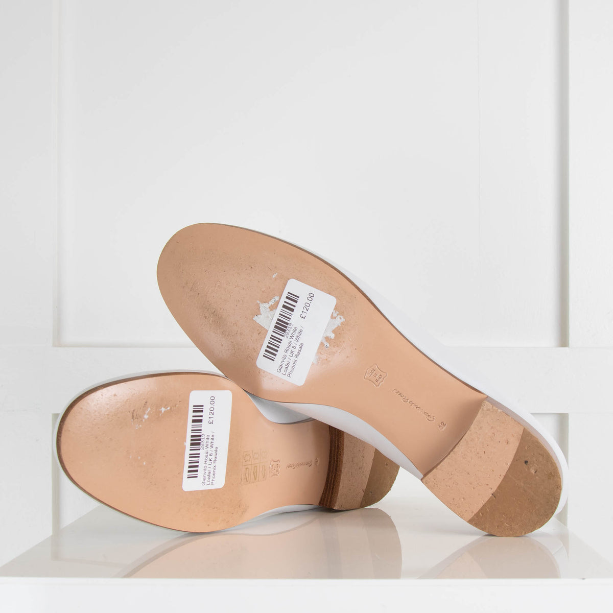 Gianvito Rossi White Loafer