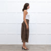 Really Wild Khaki Small Floral Print Skirt