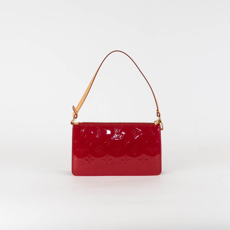 Louis Vuitton Red Vernis Lexington Pochette