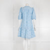 Moliin Copenhagen Blue Broderie Anglaise Dress