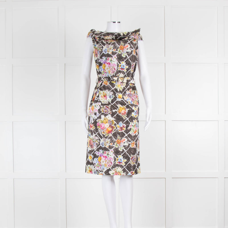 Vivienne Westwood Red Label Internal Corset Floral Dress