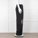 Loewe  Anagram Grey Jeans With White Embossed Logo