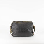 Mulberry Grey Embossed Leather Carter Bag
