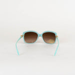 Tiffany & Co Tortoise Shell Sunglasses With Blue Arms