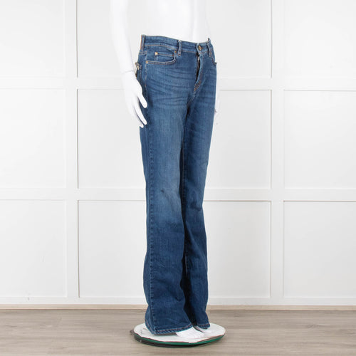 Weekend Max Mara Blue Denim Flared Jeans