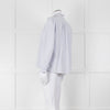 M.A.B.E White Blue Striped Long Sleeve Top
