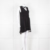 Proenza Schouler Black Sleeveless Harness Detail Mini Dress