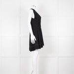 Proenza Schouler Black Sleeveless Harness Detail Mini Dress