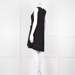 Proenza Schouler Black Sleeveless Harness Detail Mini Dress