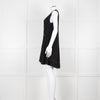Proenza Schouler Black Sleeveless Harness Detail Mini Dress
